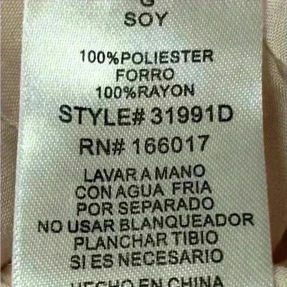 Blue B Collection Women Boho Ruffle Patchwork Floral Mini Dress Size L - Picture 16 of 16